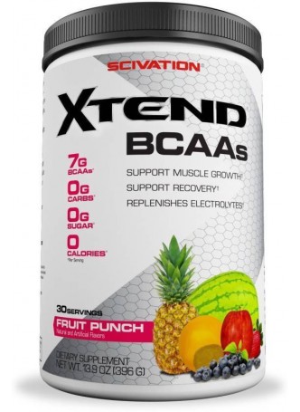 Scivation Xtend BCAAs 30 Servings BCAA  (396 g, Fruit Punch)